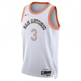 Dres San Antonio Spurs Keldon Johnson Nike 2023-24 City Edition Bijela Swingman